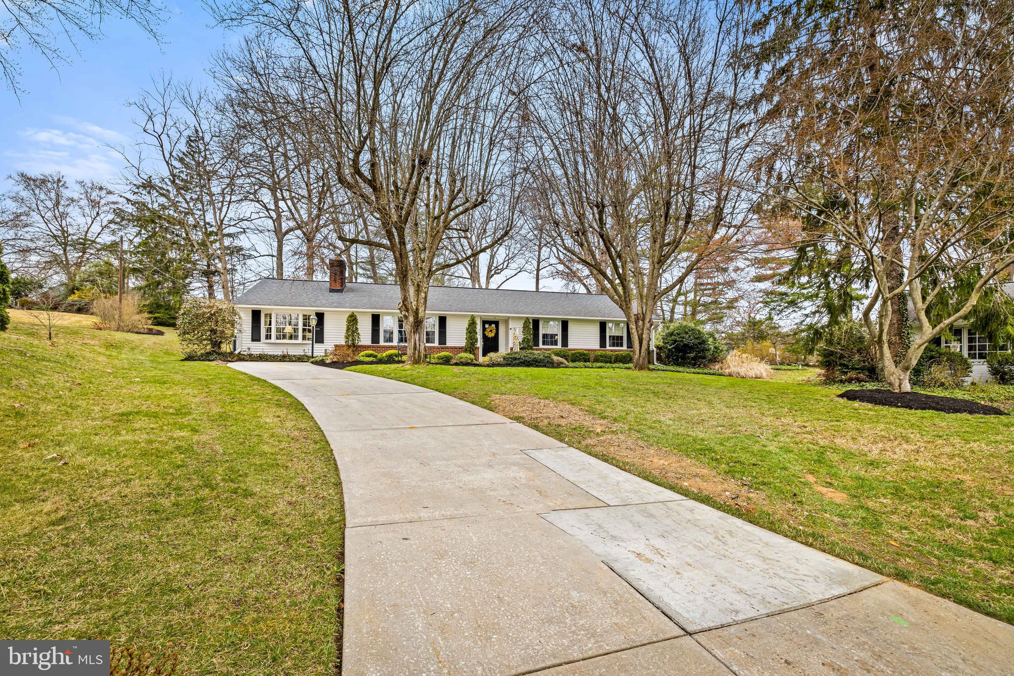 200 Purlington Road Lutherville-Timonium, MD 21093 - Photo 3 of 50 a view of house with outdoor space and garden