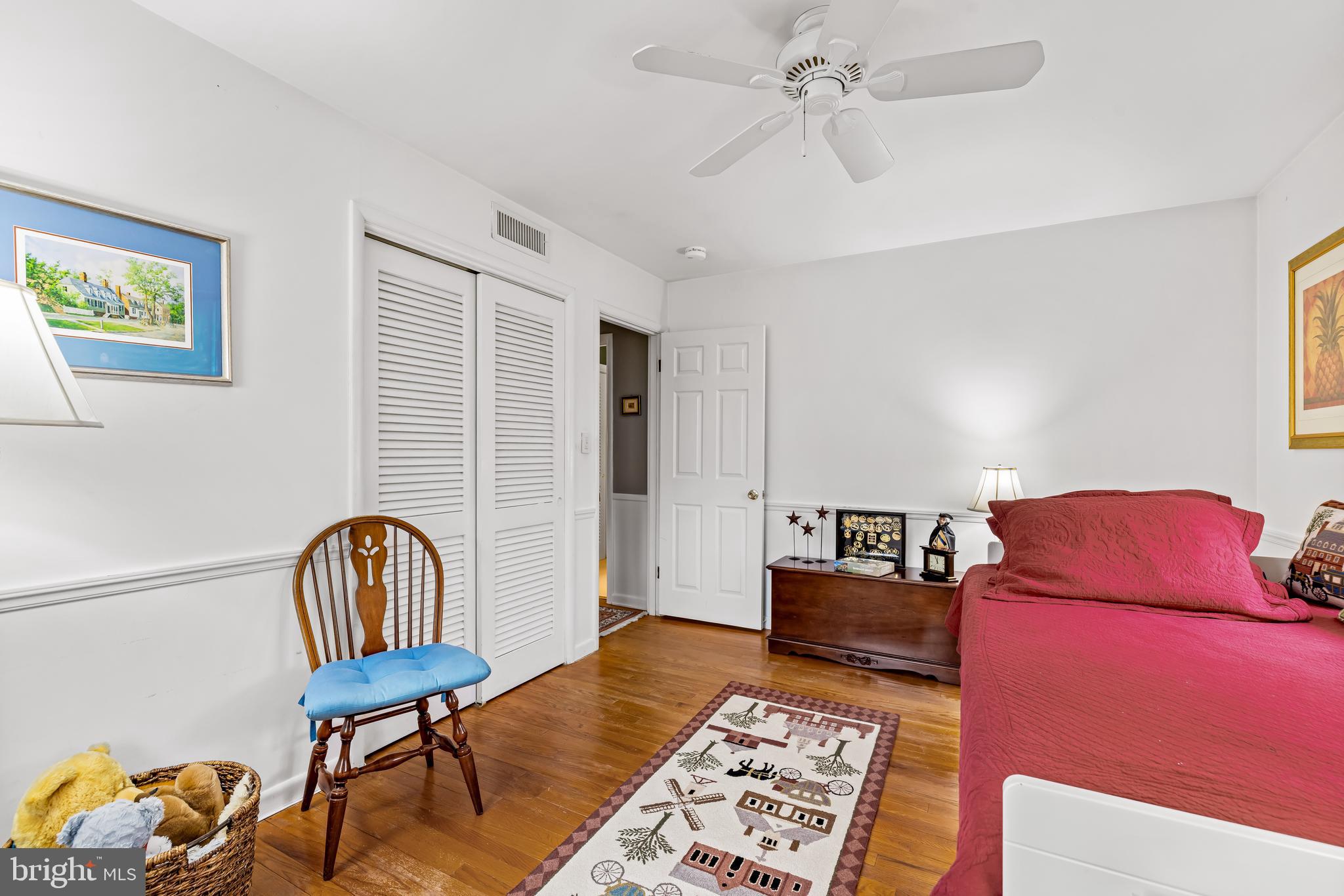 200 Purlington Road Lutherville-Timonium, MD 21093 - Photo 31 of 50 a bedroom with furniture and wooden floor