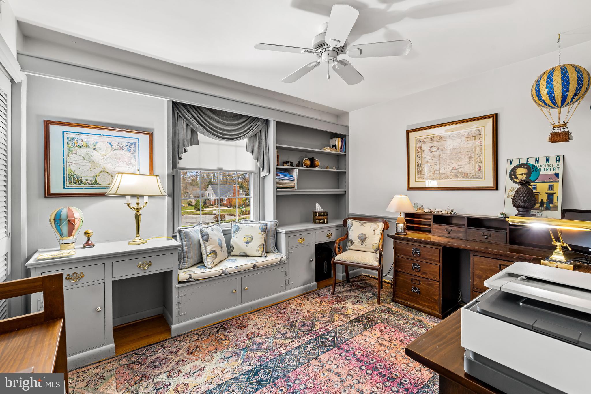 200 Purlington Road Lutherville-Timonium, MD 21093 - Photo 32 of 50 a view of a workspace with furniture and a window