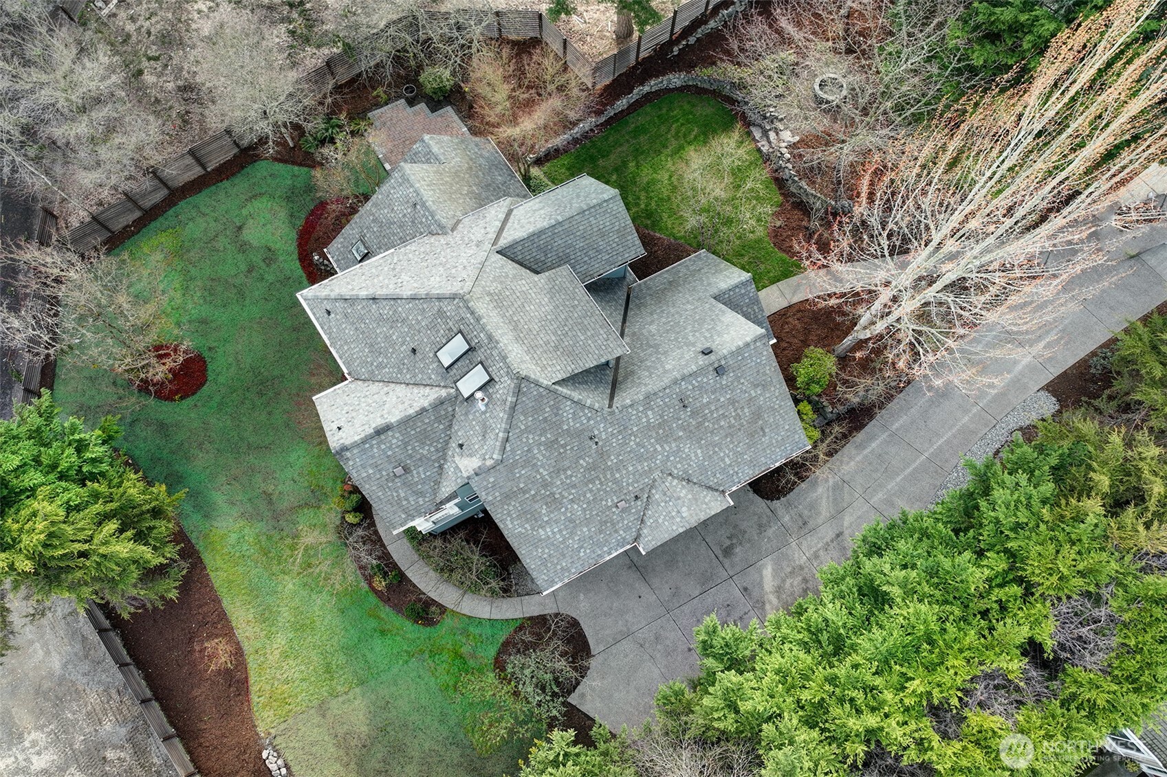 23623 20th Avenue West Bothell, WA 98021 - Photo 37 of 40 an aerial view of a house with garden space and street view