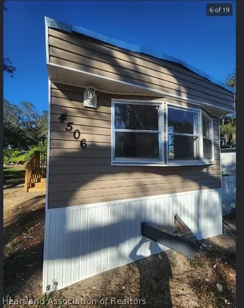 a view of a house with a balcony