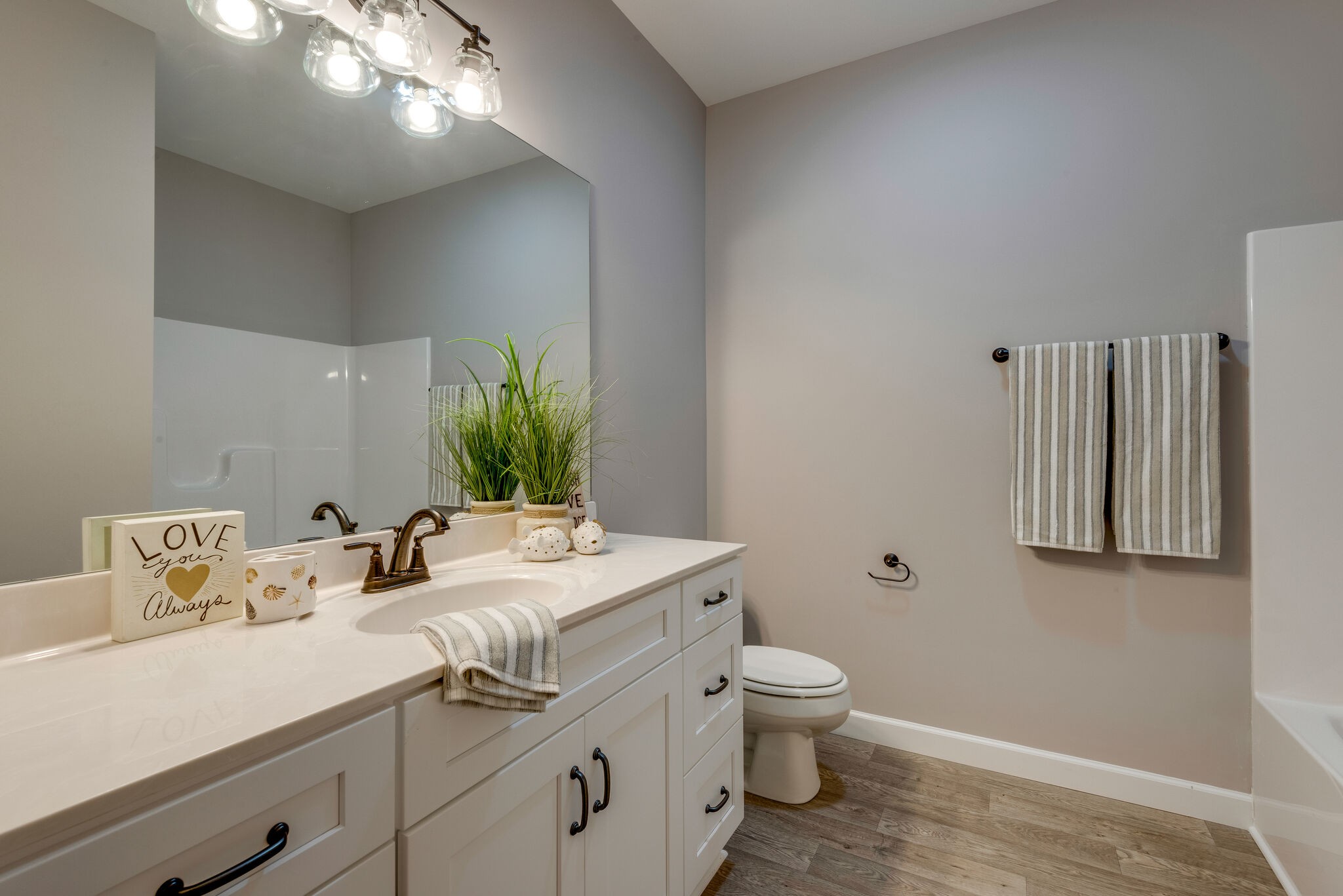 1219 Oak Grove Road Dickson, TN 37055 - Photo 26 of 52 a bathroom with a toilet sink and mirror