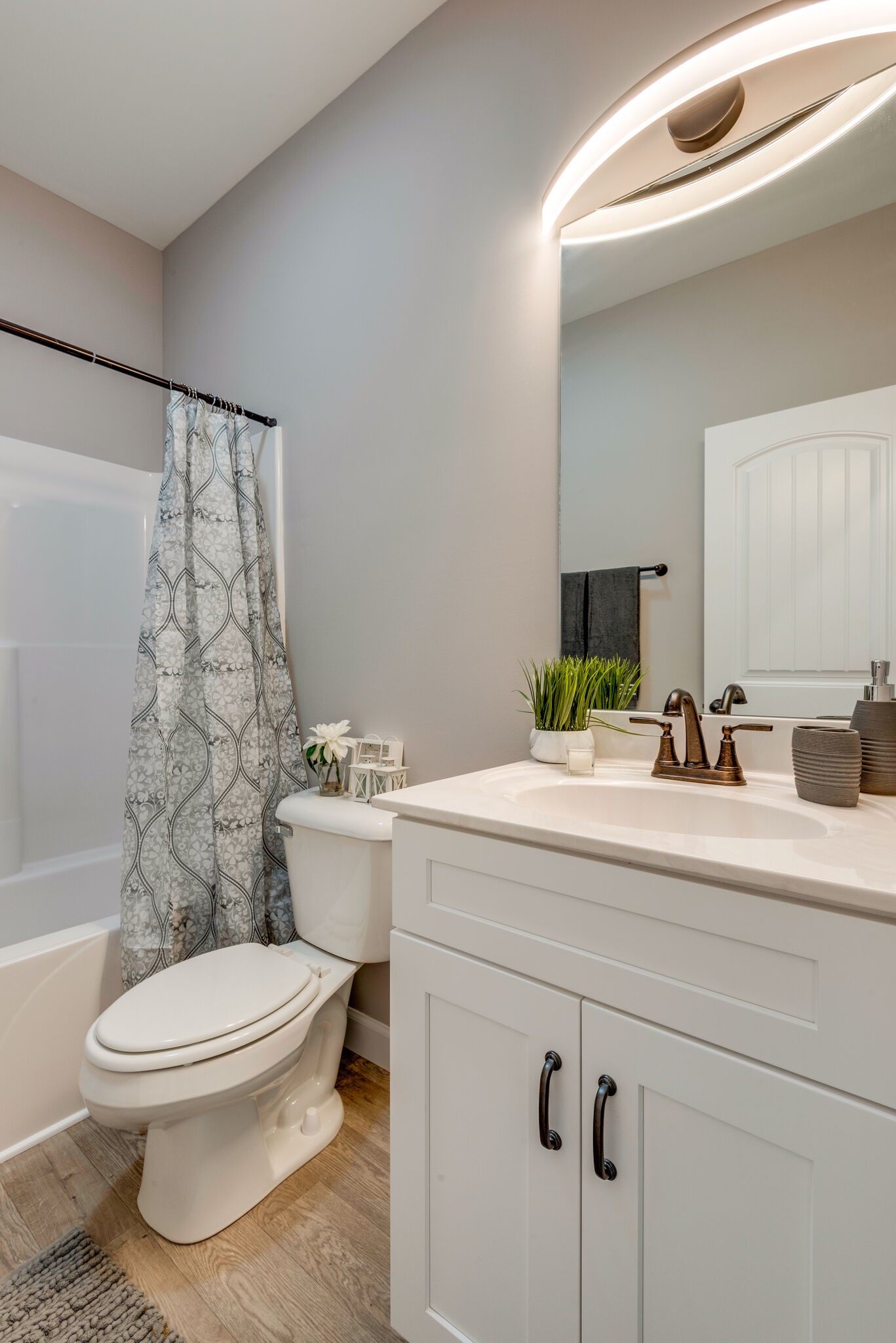 1219 Oak Grove Road Dickson, TN 37055 - Photo 30 of 52 a bathroom with a sink a toilet and shower