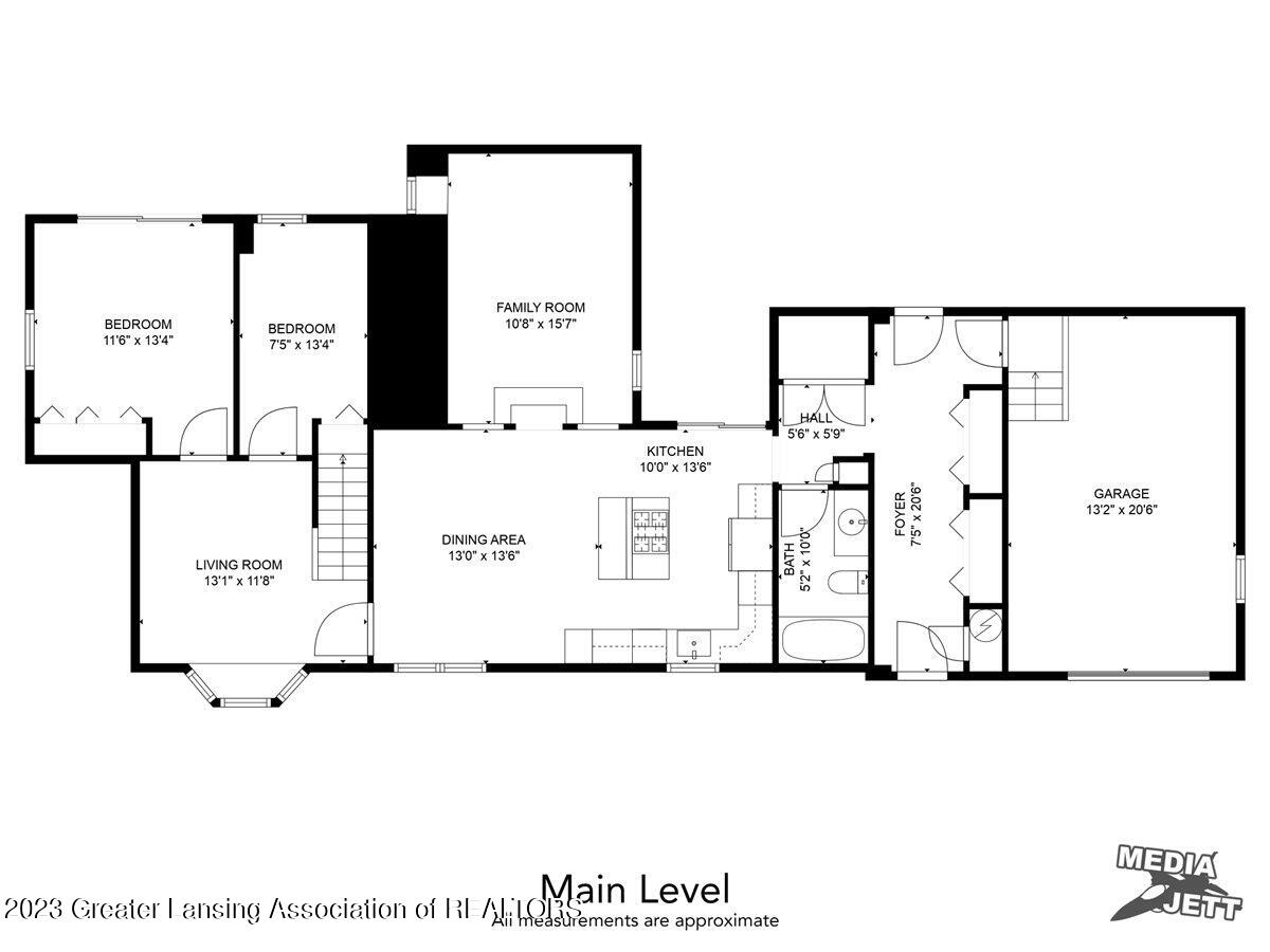 6776 Howe Road Bath, MI 48808 - Photo 46 of 48 01-Floor Plan (Main Level)