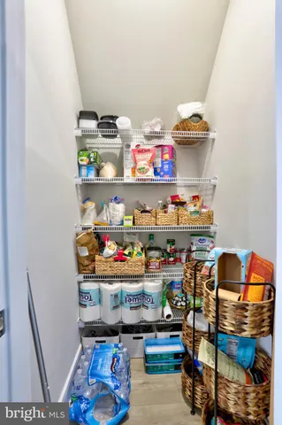 a room with storage and utility