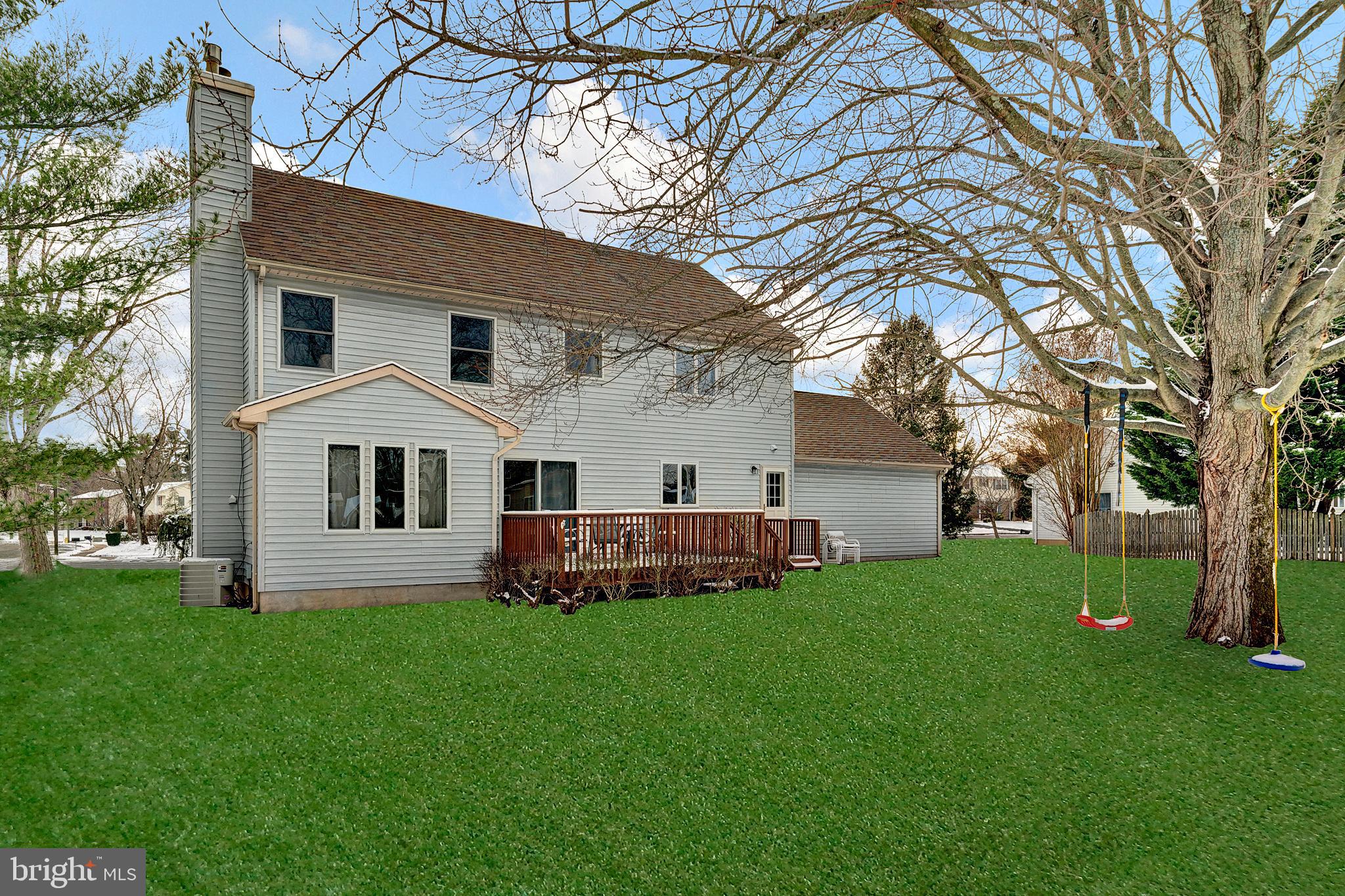 115 Robin Drive Hamilton, NJ 08619 - Photo 51 of 56 Back view with grass