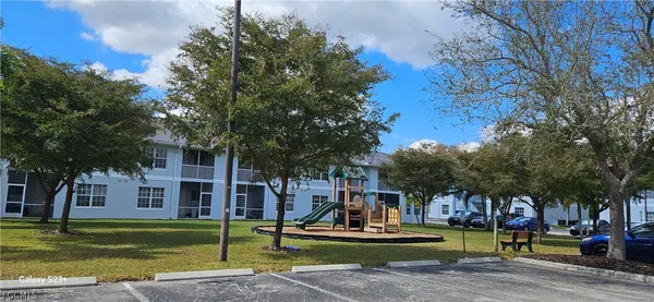 a front view of a house with a space