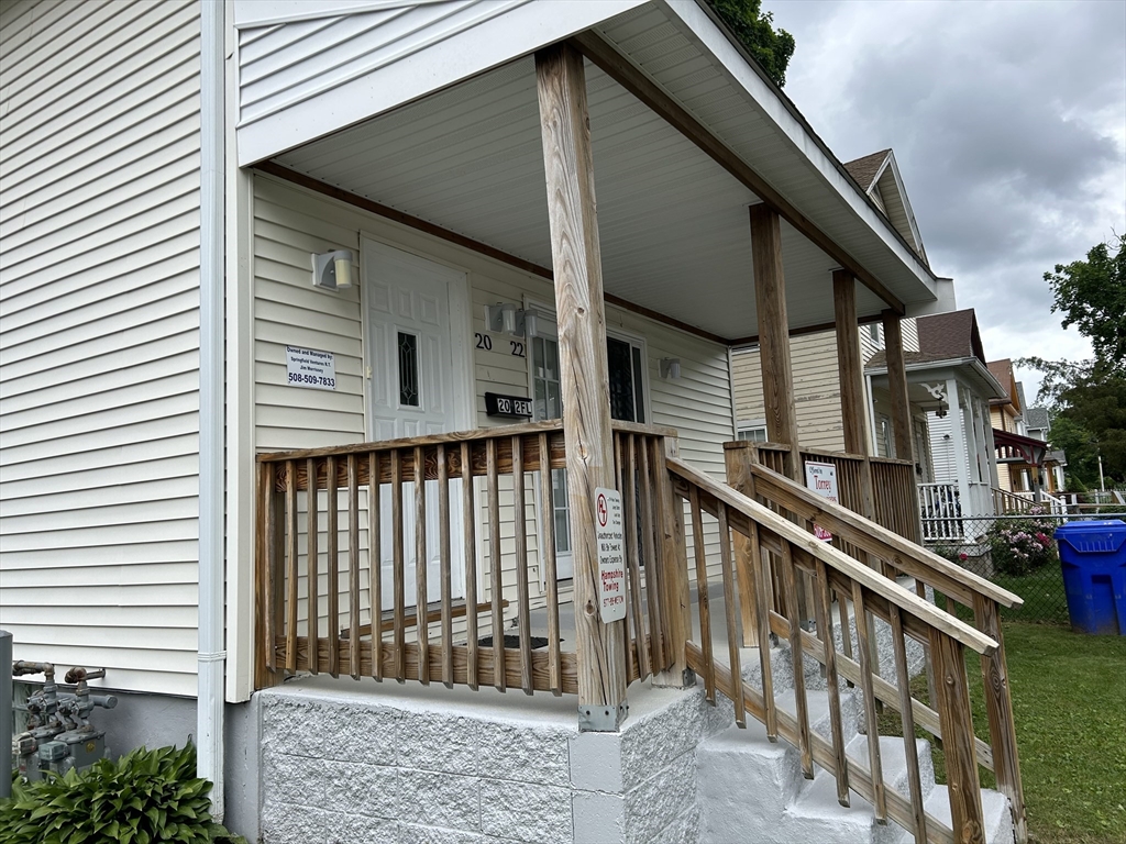 20 Florida Street Springfield, MA 01109 - Photo 5 of 29 a view of a house with a deck