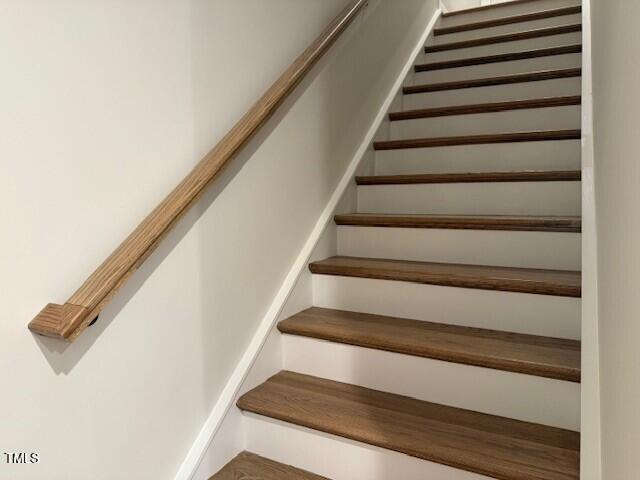7822 Berry Crest Avenue Raleigh, NC 27617 - Photo 8 of 18 BL30 Oak Stairs