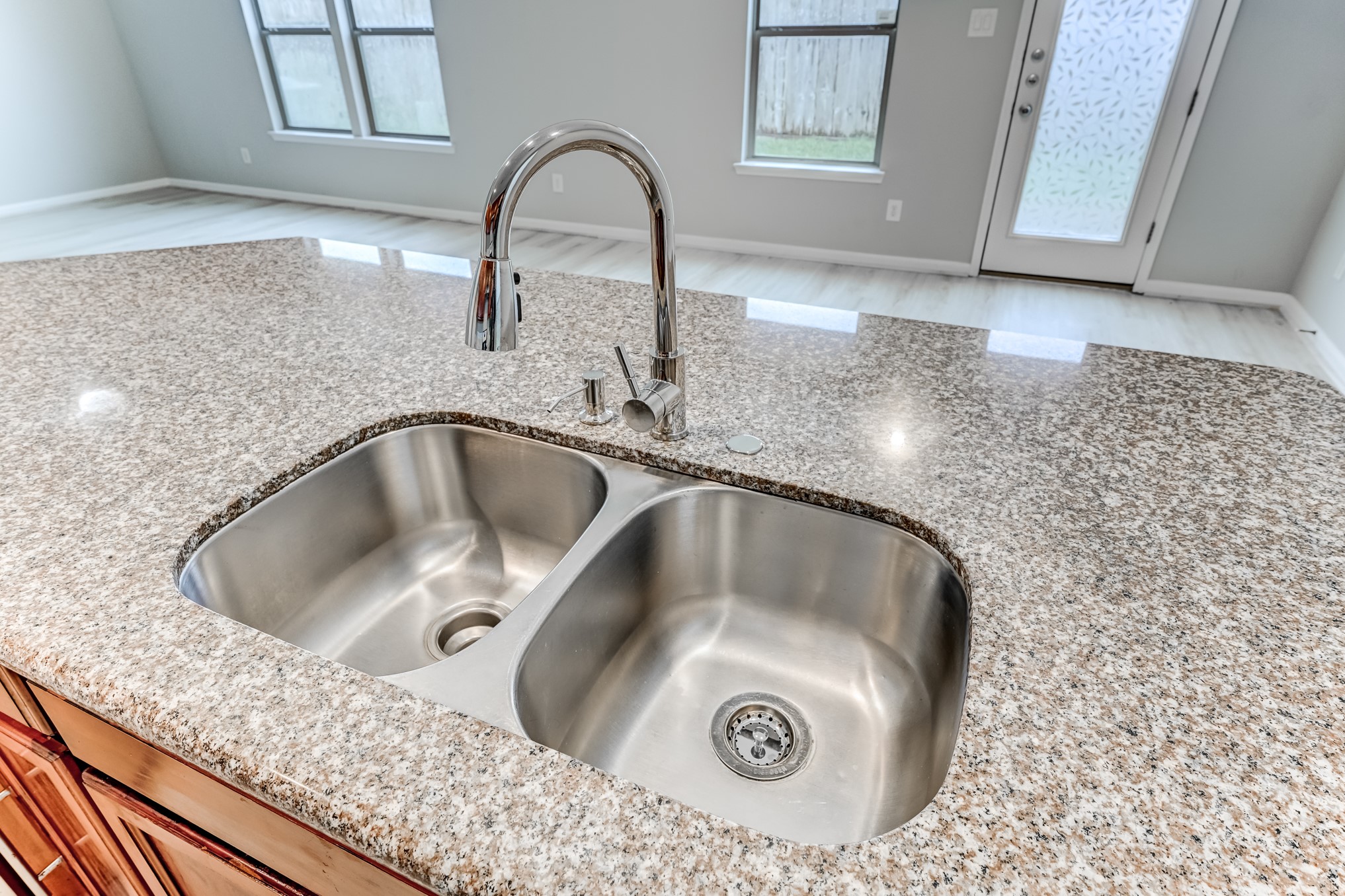 4706 Mint Trail Houston, TX 77066 - Photo 18 of 43 a close view of sink and tap
