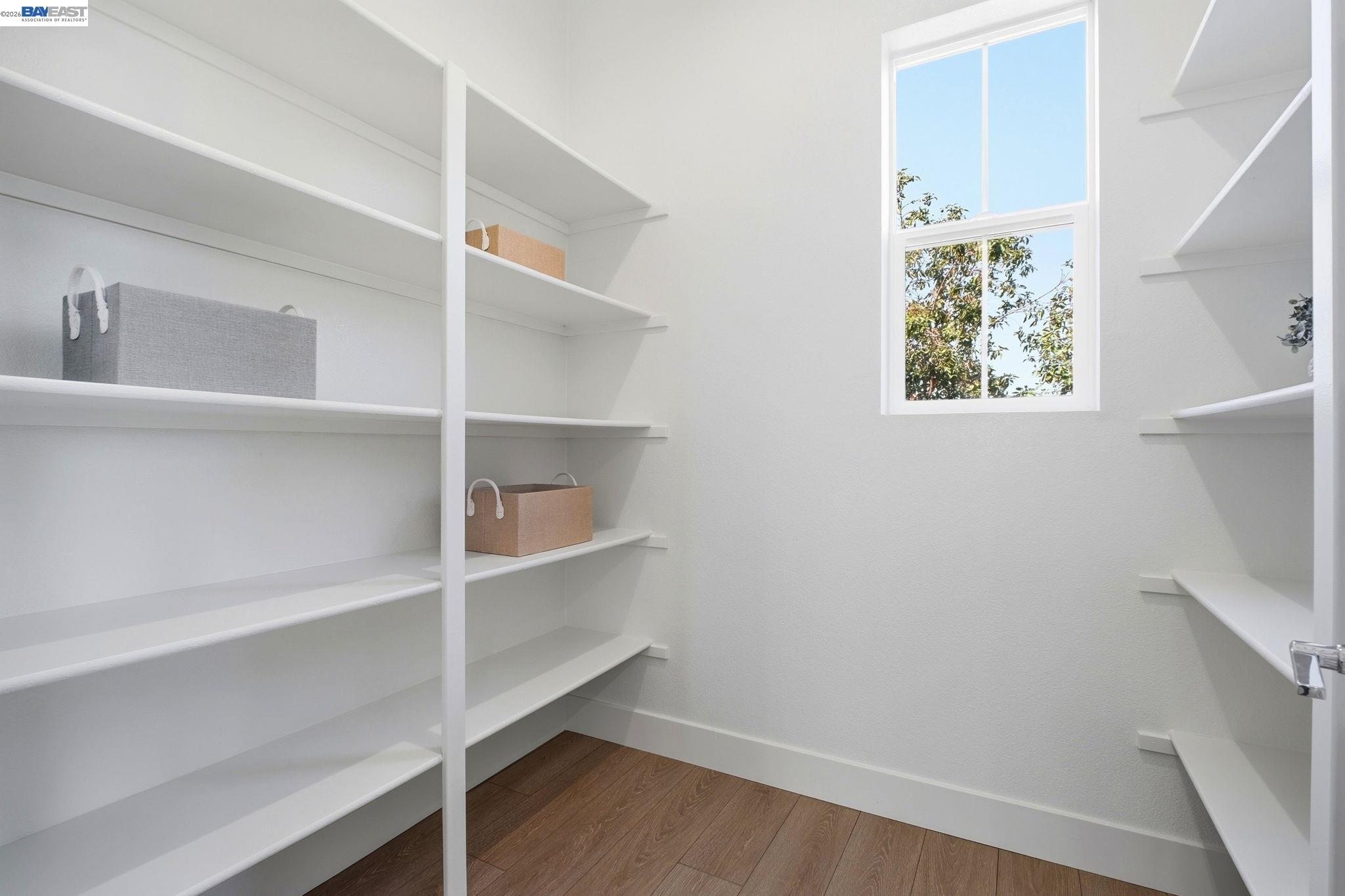 37784 Taro Terrace Newark, CA 94560 - Photo 9 of 20 a view of walk in closet with empty racks