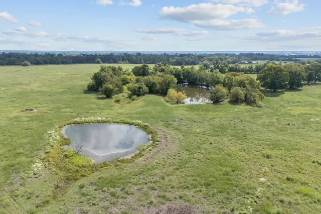 a view of a wooden floor with a lake view