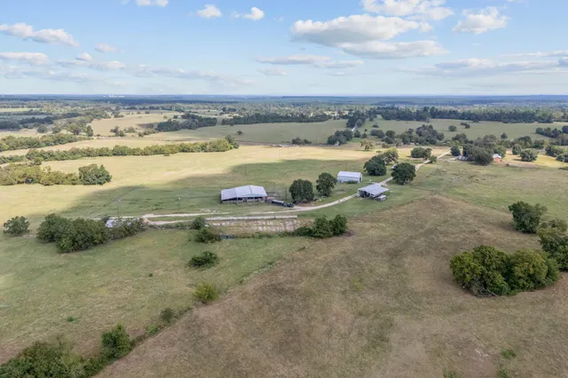 a view of a lake with a beach