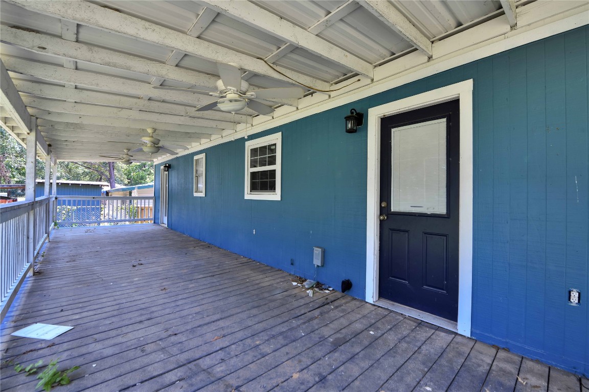 206 Miller Road Livingston, TX 77351 - Photo 22 of 27 Back porch.