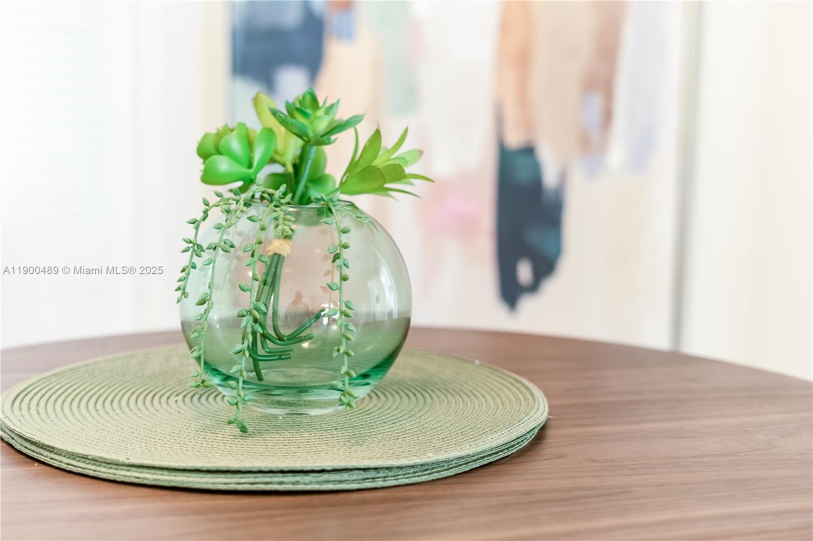 481 Northeast 29th Street, Unit 601 Miami, FL 33137 - Photo 7 of 23 a vase of flowers sitting on a table