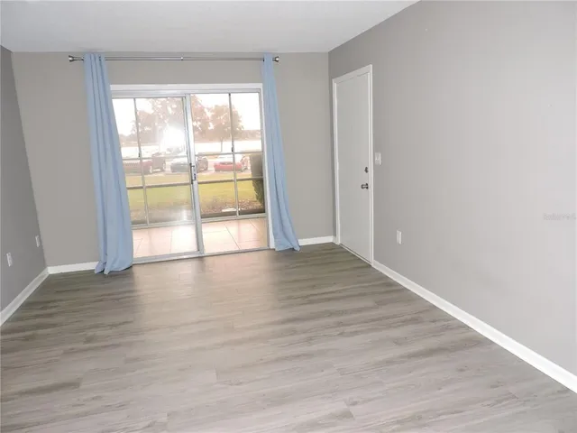 a view of a room with balcony