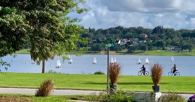 a view of an ocean and beach