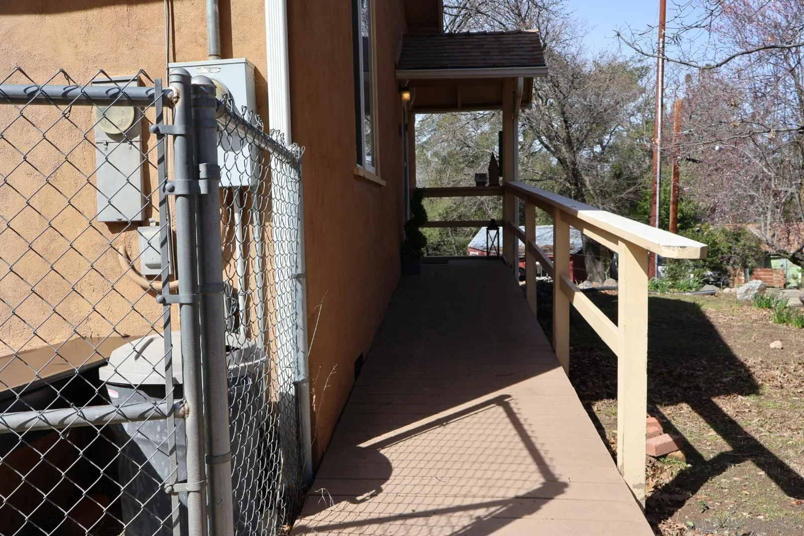 1273 Ridge Trail Julian, CA 92036 - Photo 15 of 33 a view of a balcony with wooden floor and fence