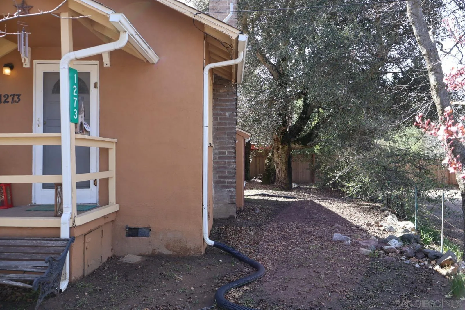1273 Ridge Trail Julian, CA 92036 - Photo 20 of 33 a view of a house with backyard and trees