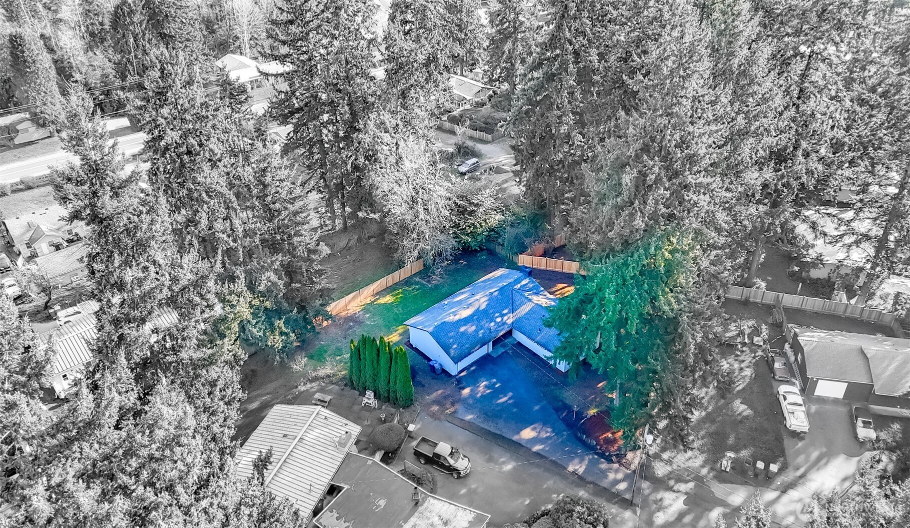 2727 South 357th Place Federal Way, WA 98003 - Photo 24 of 24 an aerial view of a house with outdoor space