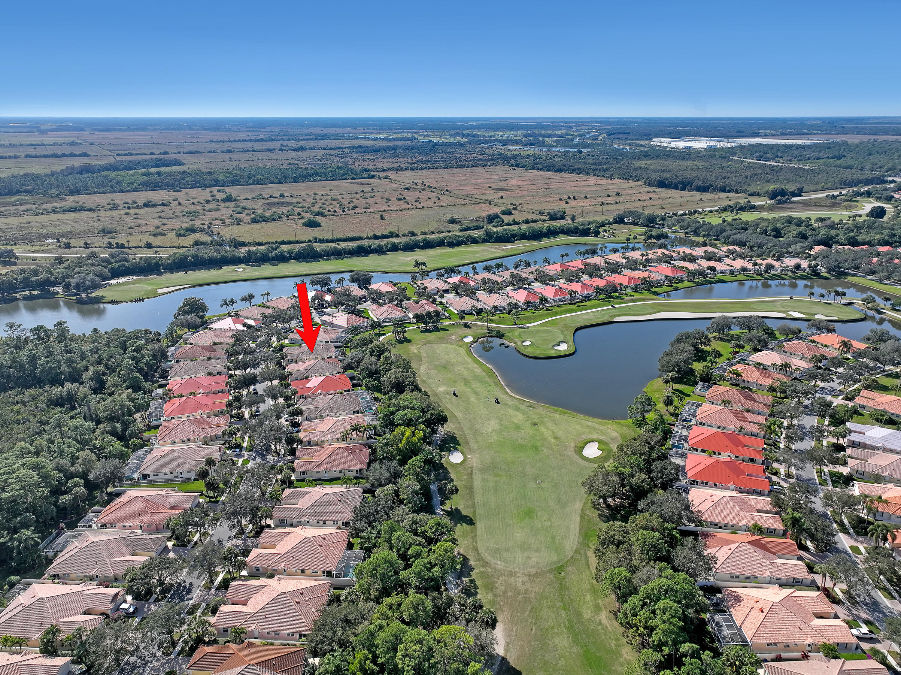 907 Southwest Balmoral Trace Stuart, FL 34997 - Photo 36 of 46 Aerial 4 of 907 SW Balmoral