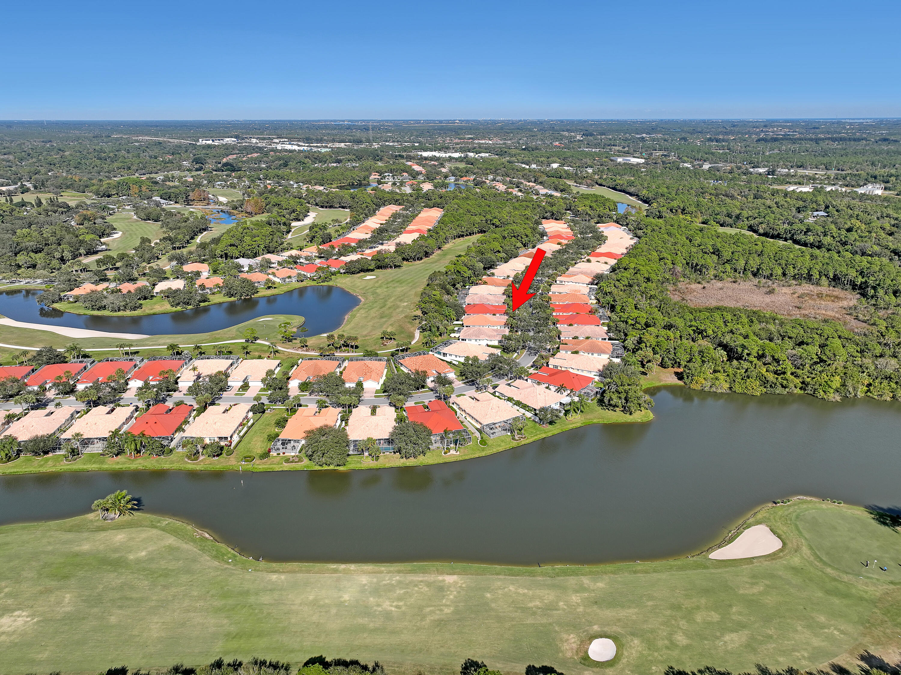 907 Southwest Balmoral Trace Stuart, FL 34997 - Photo 38 of 46 Aerial 6 of 907 SW Balmoral