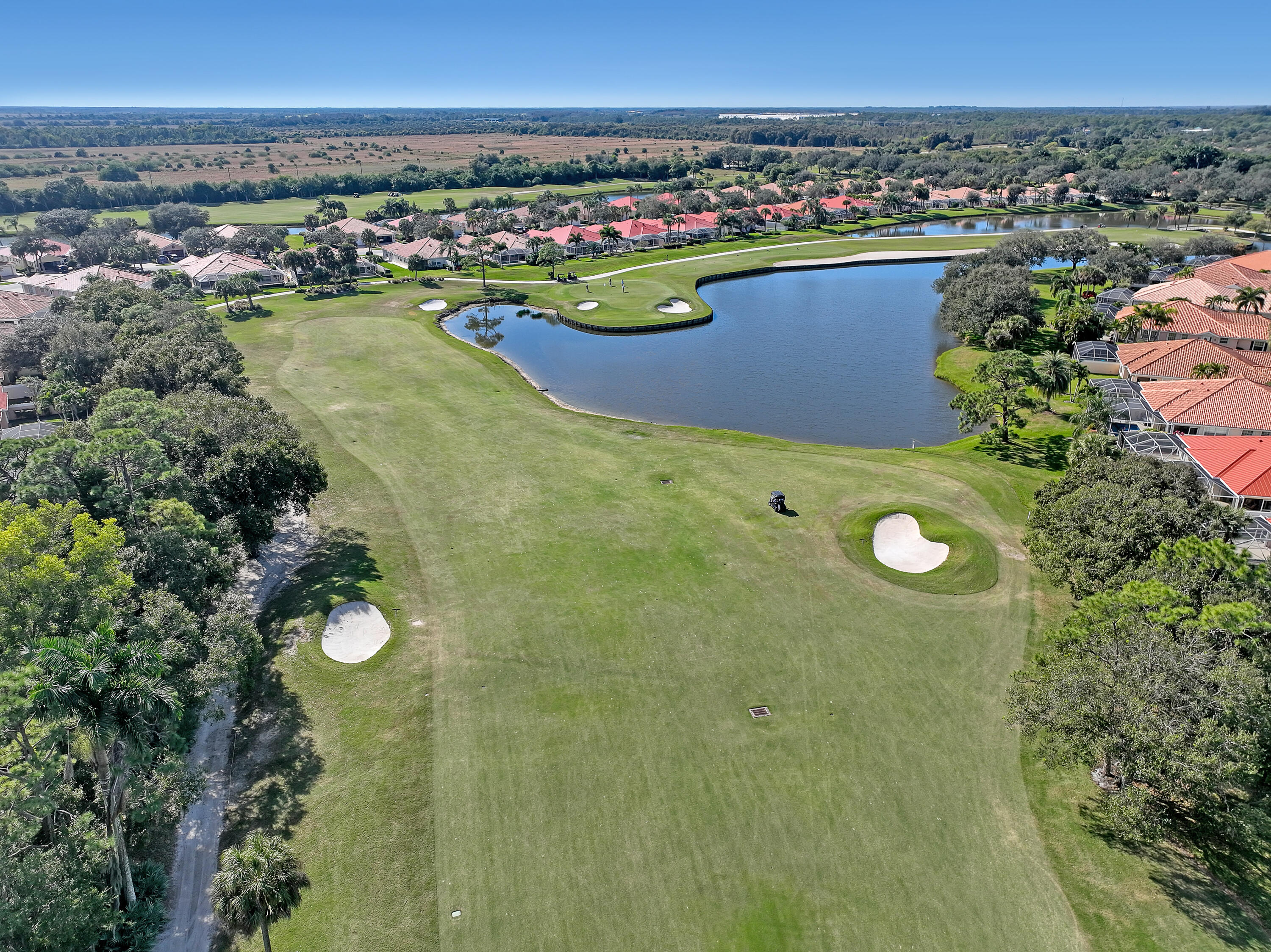 907 Southwest Balmoral Trace Stuart, FL 34997 - Photo 39 of 46 The 16th fairway