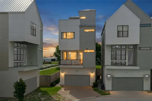 a front view of a house with outdoor