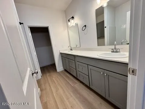 a view of walk in closet