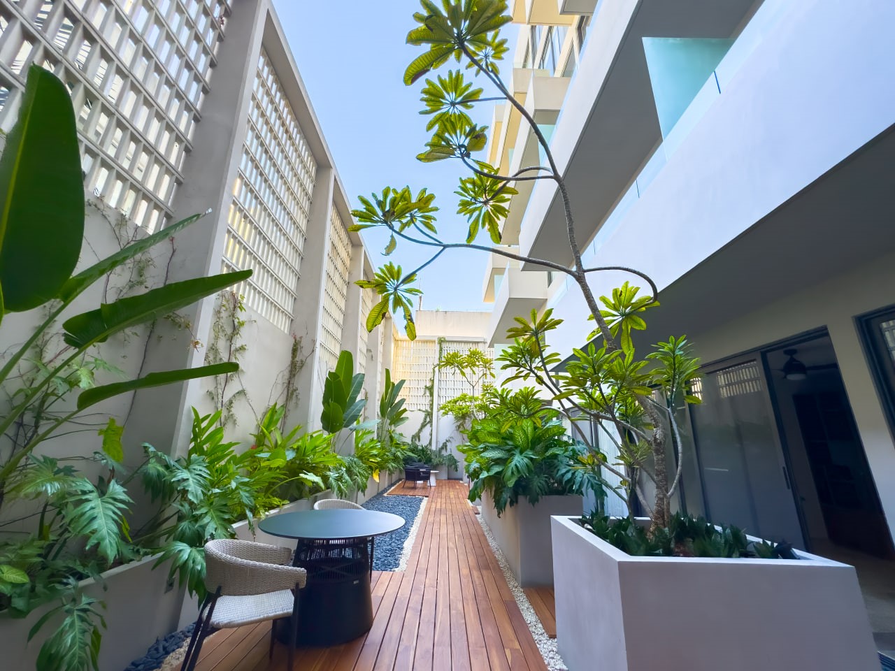 28 Nte Street North, Unit 110 Beaumont, undefined 77720 - Photo 20 of 21 a view of a potted plants on a balcony