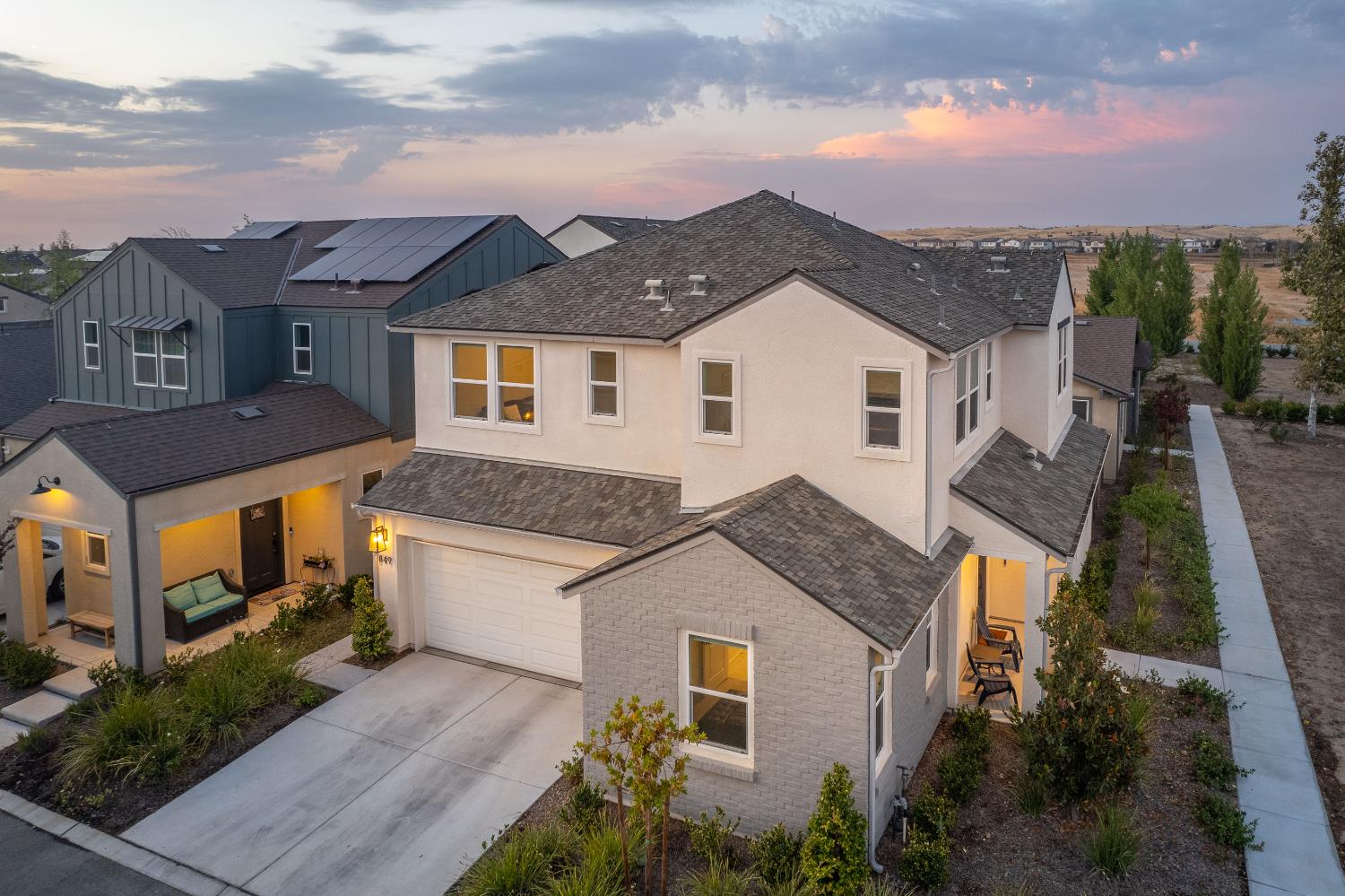 849 Livio Way Madera, CA 93636 - Photo 54 of 74 front view of a house with a yard