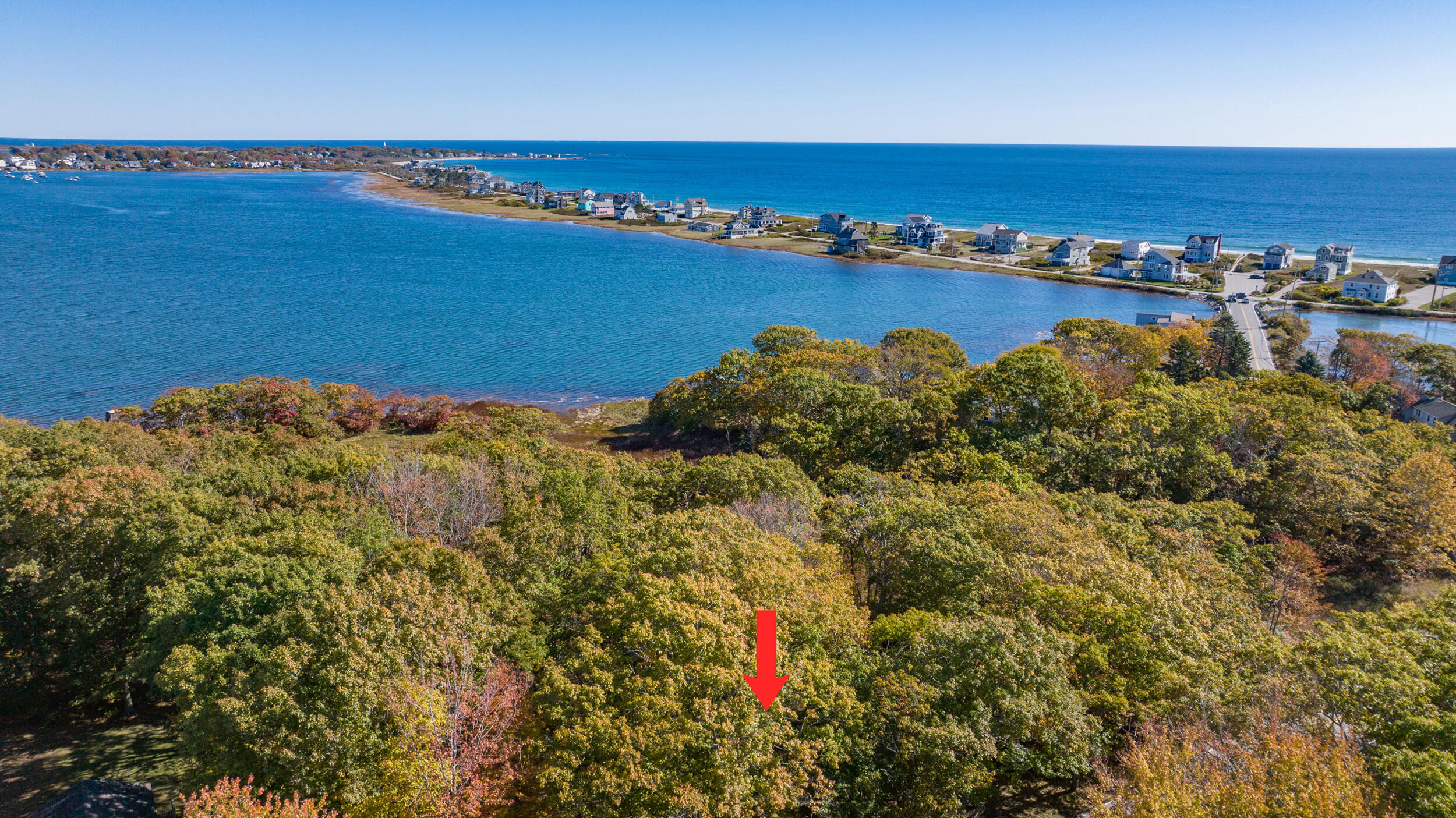 41 Bridge Road Biddeford, ME 04005 - Photo 2 of 38 41 bridge drone arrow-2