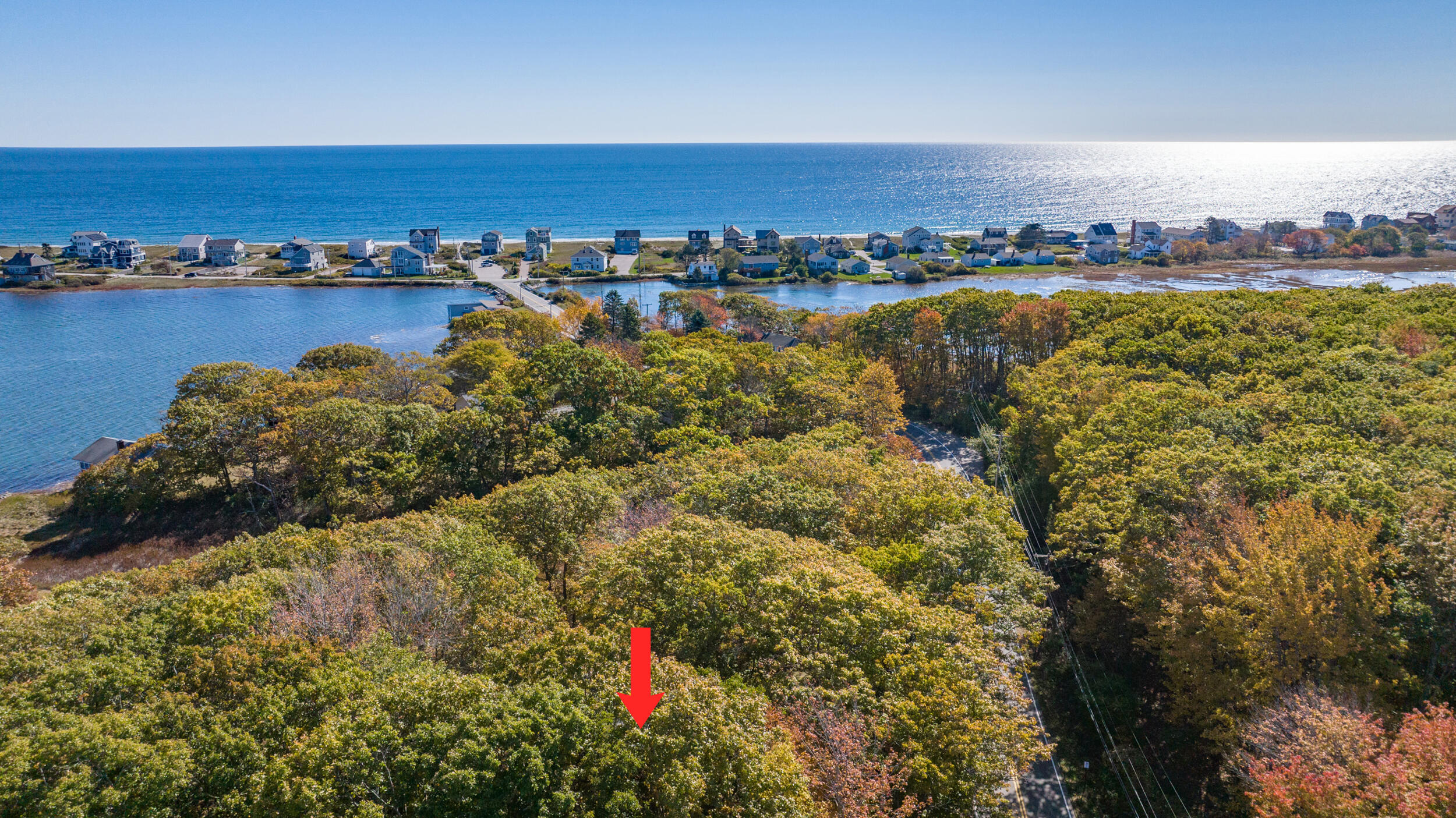 41 Bridge Road Biddeford, ME 04005 - Photo 30 of 38 41 bridge drone arrow-3