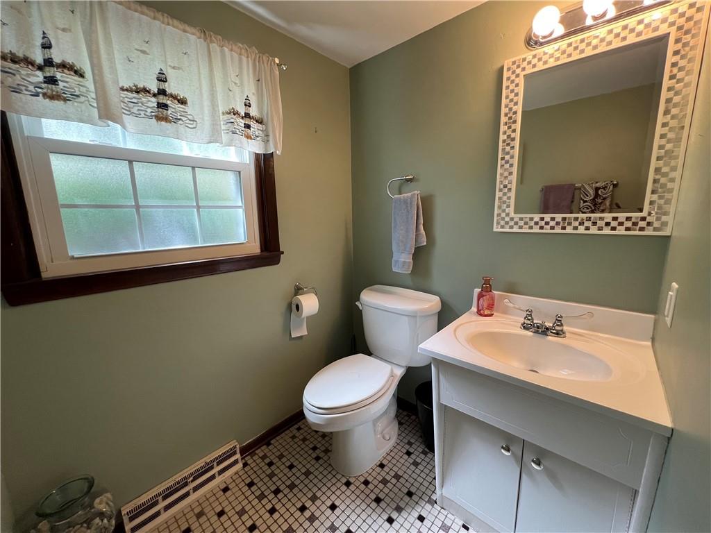 143 La Ray Drive Butler, PA 16001 - Photo 24 of 43 a bathroom with a sink toilet and mirror