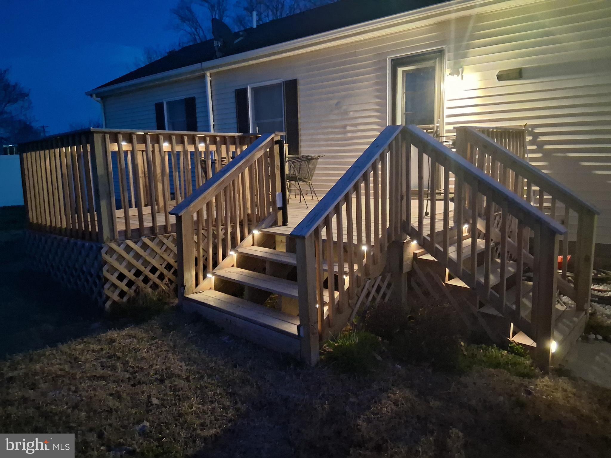 10691 Rifle Range Road Bridgeville, DE 19933 - Photo 31 of 31 back of home at night