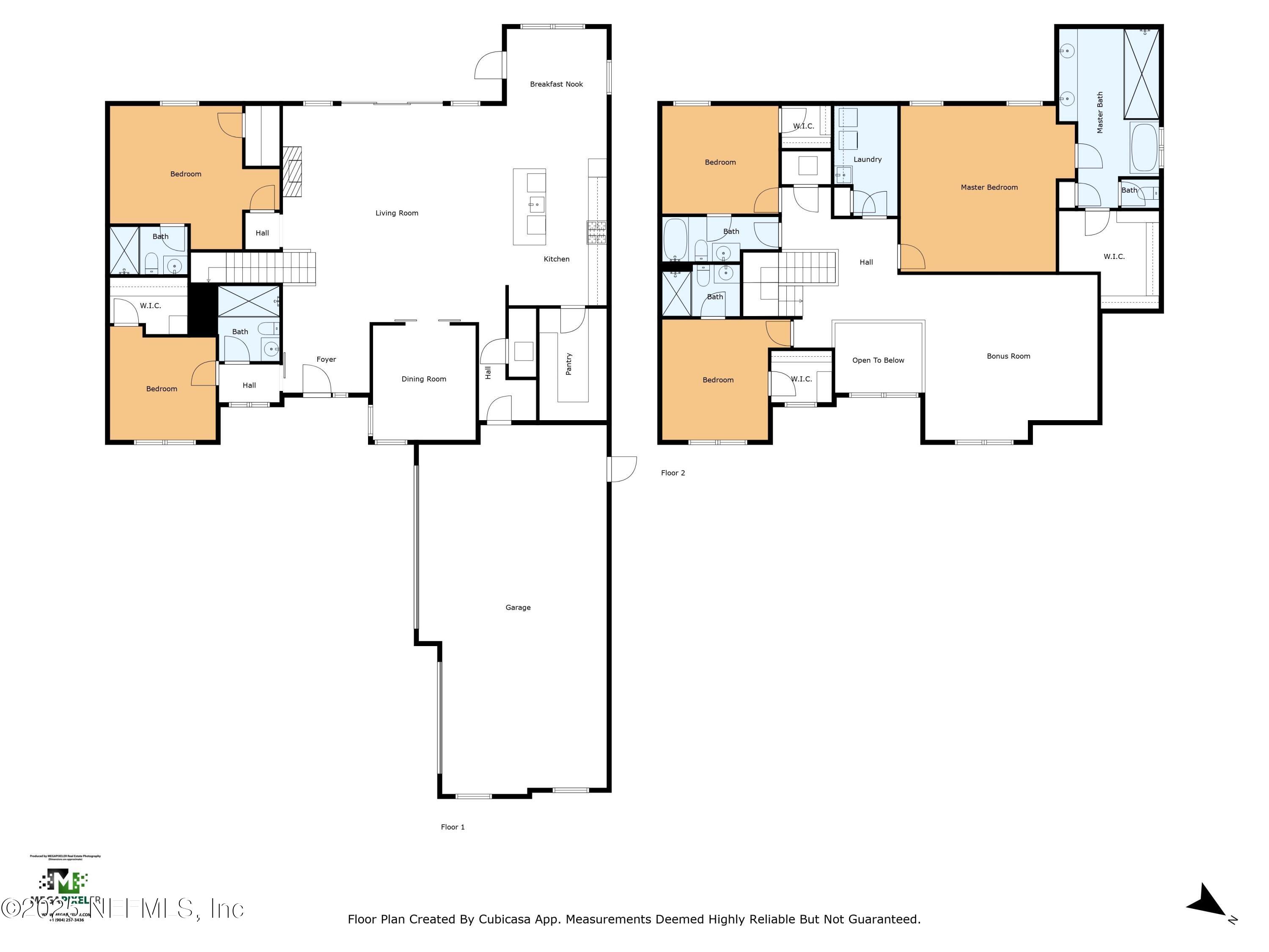 86 Sunset Ridge Court St. Johns, FL 32259 - Photo 66 of 66 a picture of a floor plan