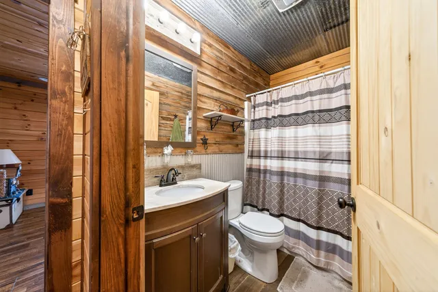 a very nice looking room with a large window