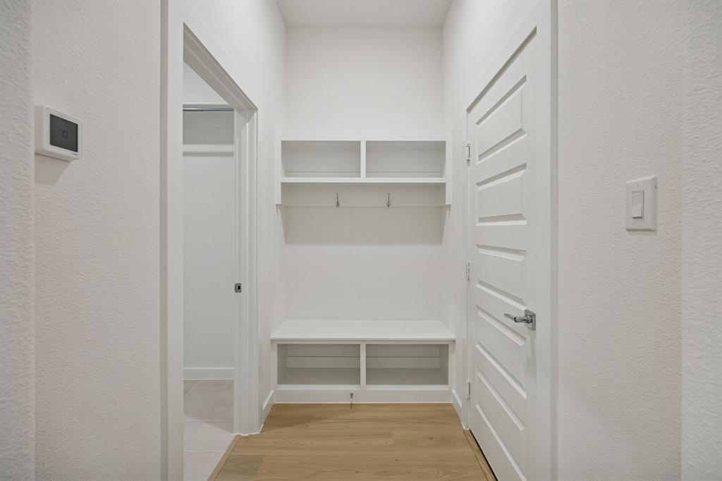 2121 Sunshining Road Princeton, TX 75407 - Photo 30 of 40 Backpack Rack in the Gilmour II home plan by Trophy Signature Homes – REPRESENTATIVE PHOTO
