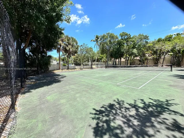 a view of a basketball court
