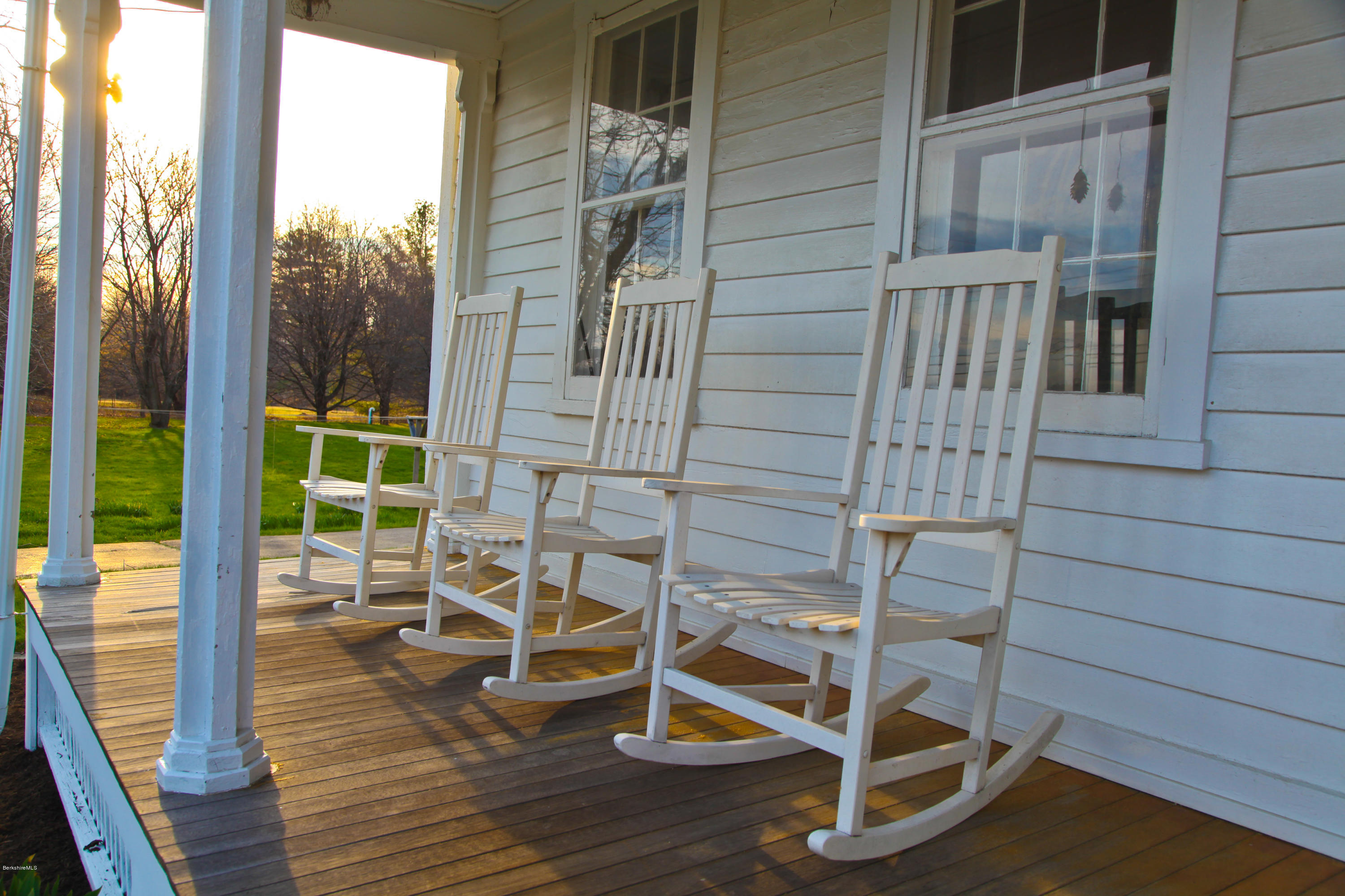 4105 Hancock Road Hancock, MA 01237 - Photo 57 of 57 a view of balcony with wooden floor and wooden fence