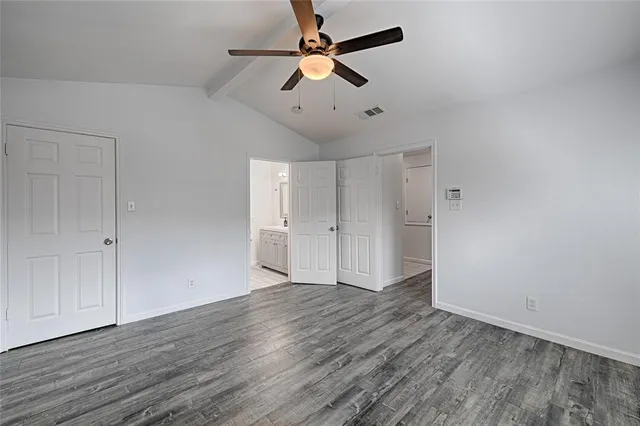 wooden floor in an empty room