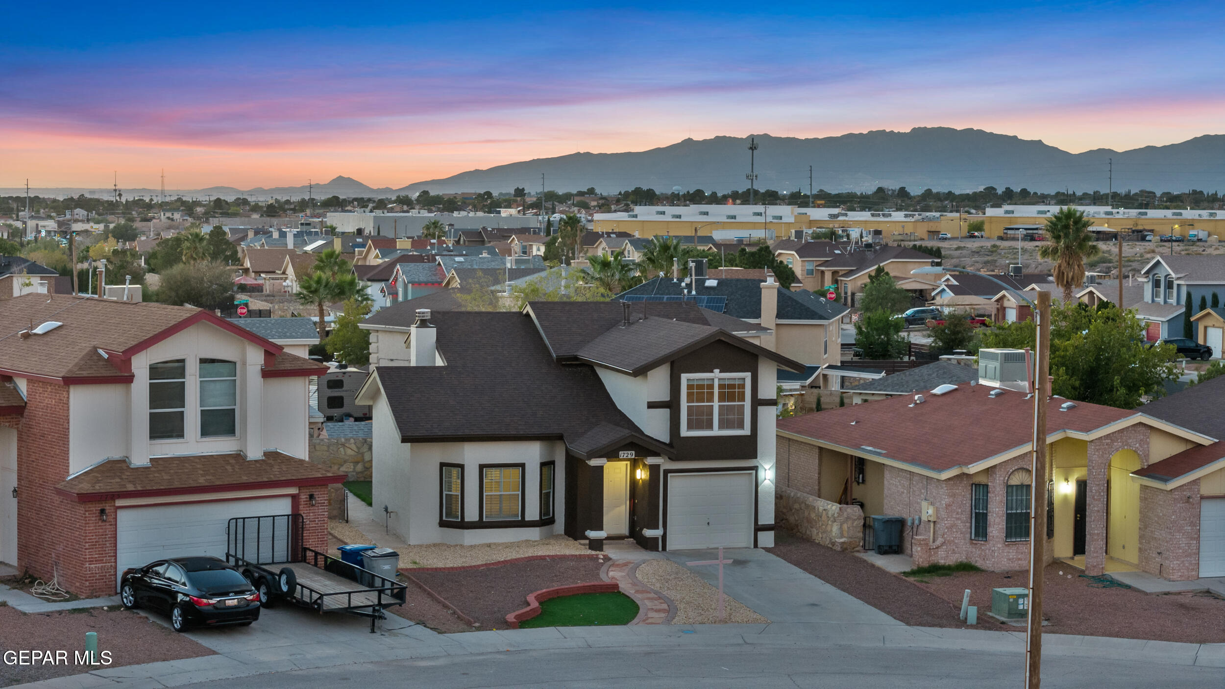 1729 St Mark Avenue El Paso, TX 79936 - Photo 24 of 31 a view of a town with big houses