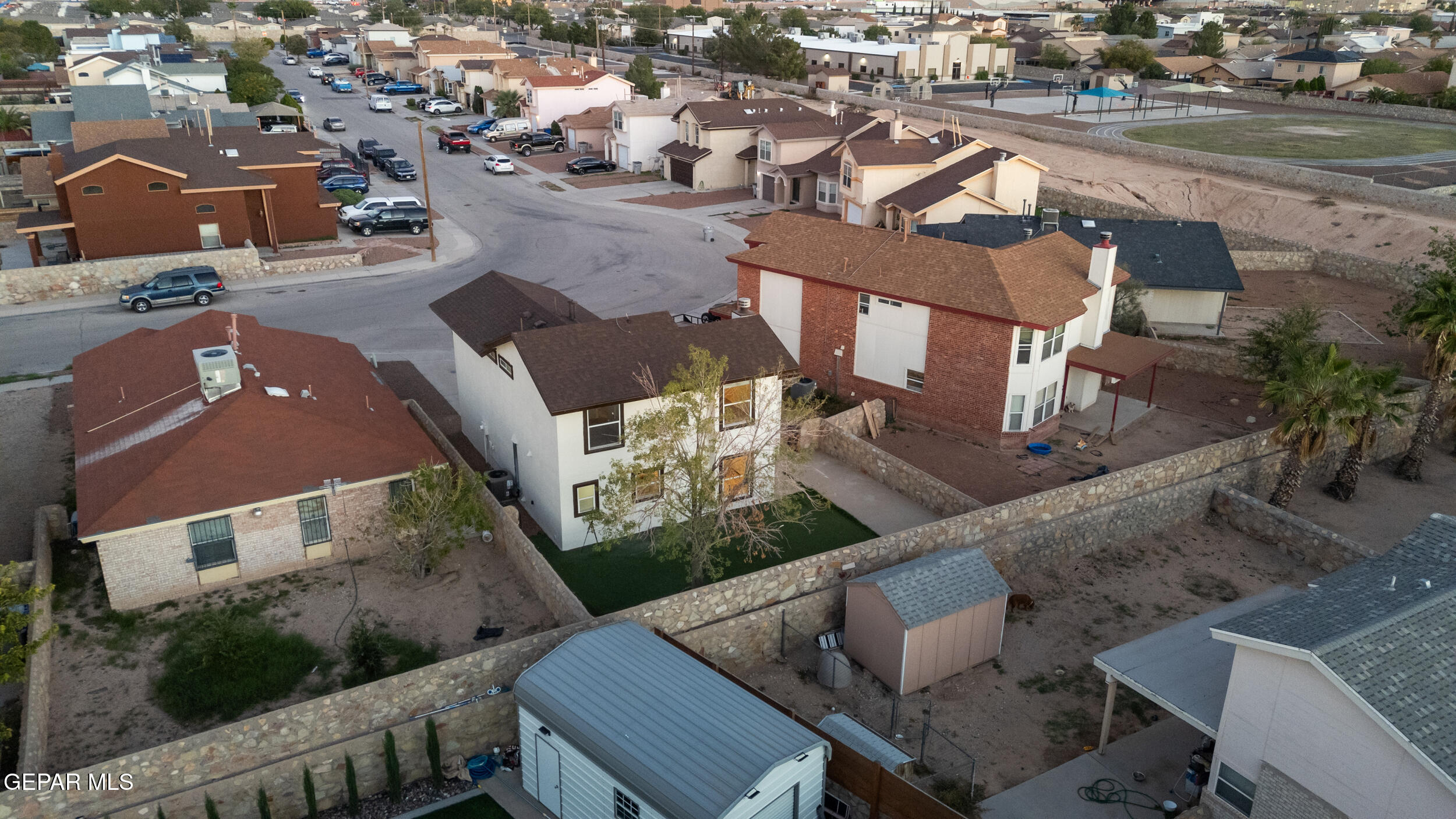 1729 St Mark Avenue El Paso, TX 79936 - Photo 31 of 31 an aerial view of a house with outdoor space