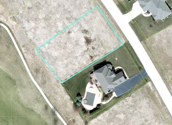 a view of an outdoor space and a yard