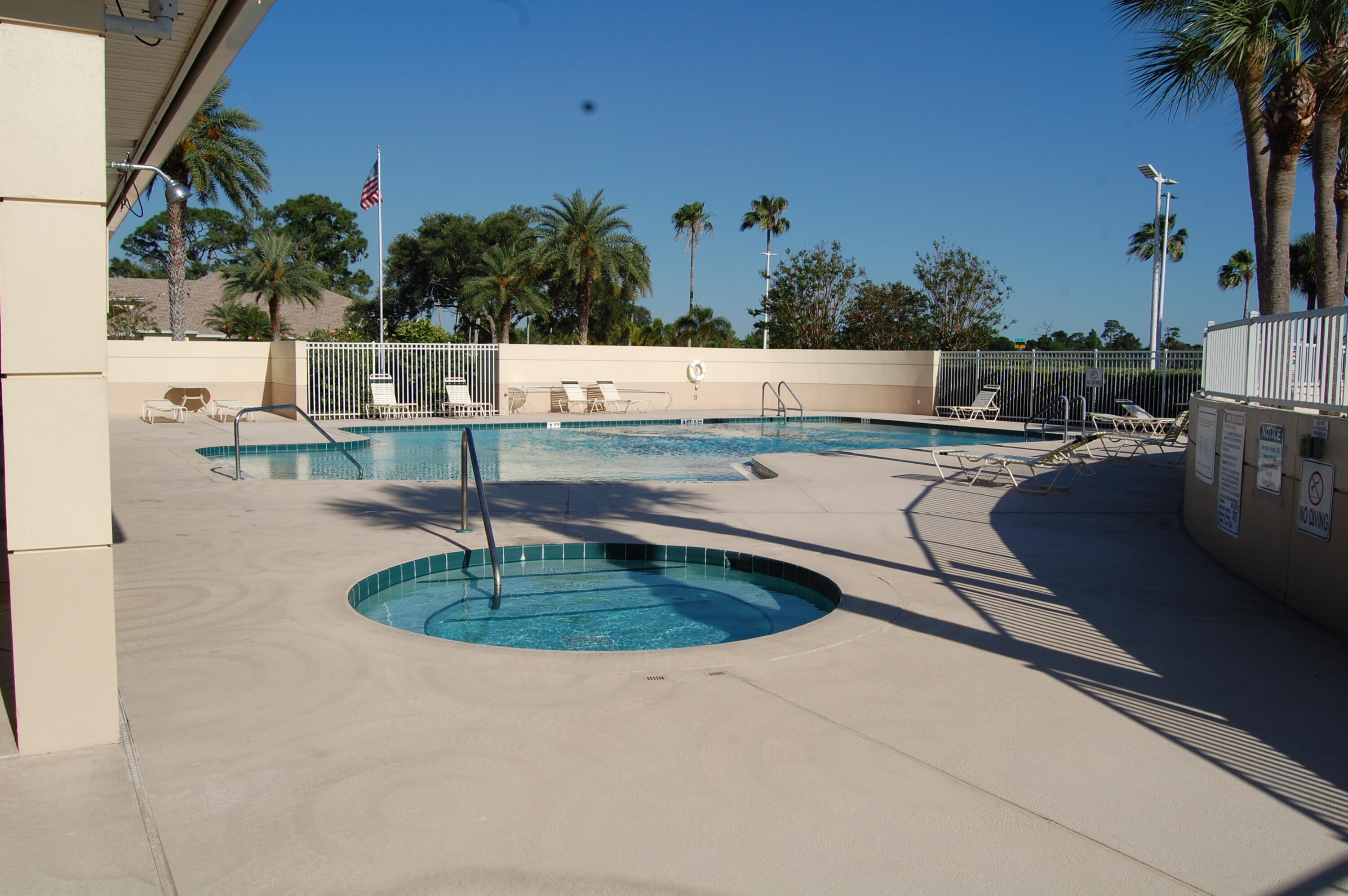 4370 Aberdeen Circle Rockledge, FL 32955 - Photo 31 of 33 a view of a swimming pool with a patio