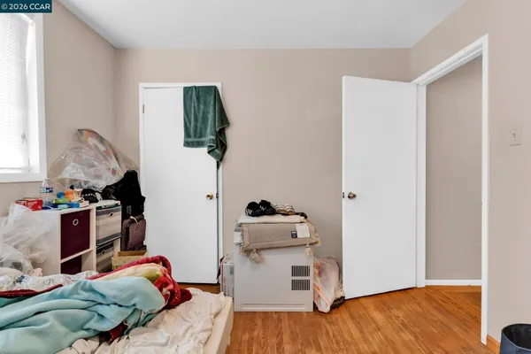 a room with storage and utility