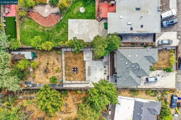 a view of city and mountain