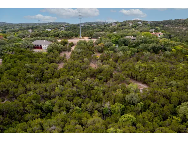 a view of a city with a building
