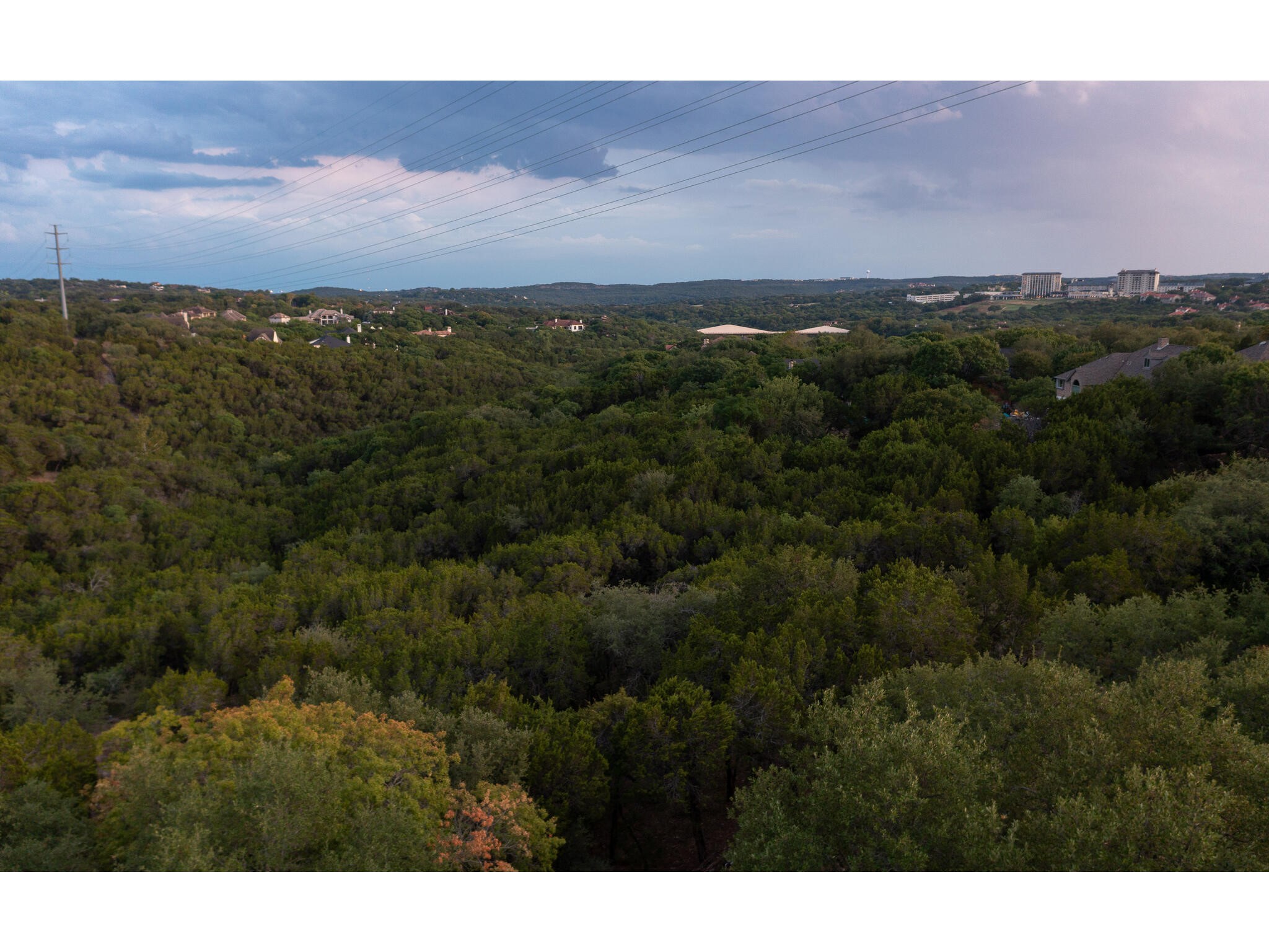 539 Beardsley Lane Austin, TX 78746 - Photo 10 of 24 a view of an aerial view of residential houses and city view