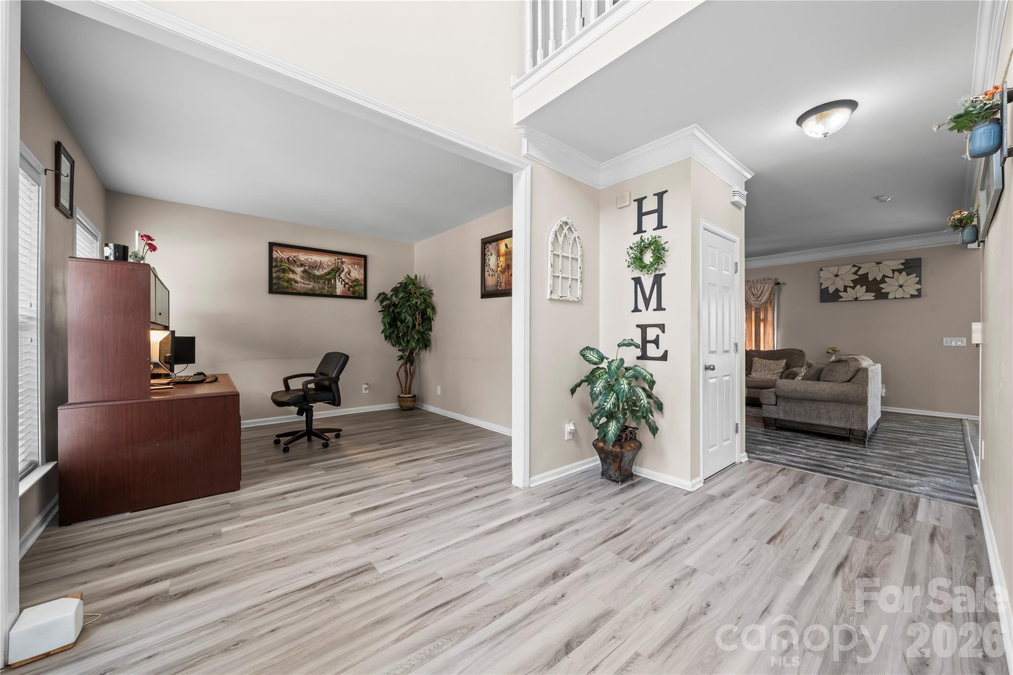 3715 Messina Road Clover, SC 29710 - Photo 7 of 33 a living room with furniture and a wooden floor